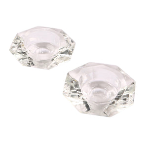 Crystal Tealight candle Holders (pack of 2)