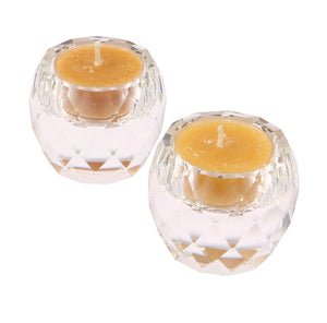 Crystal Tealight candle Holders (pack of 2)