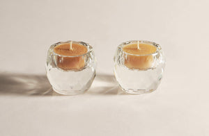 Crystal Tealight candle Holders (pack of 2)