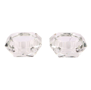 Crystal Tealight candle Holders (pack of 2)